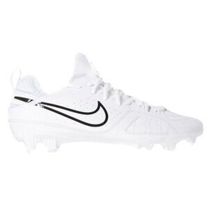 Nike Huarache 9 Varsity LAX Cleats FD0090-101 White Black Men's 9.5 NWT